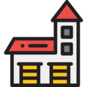 security,building,architecture and city,buildings,emergencies,truck,fire station,firemen,firefighters